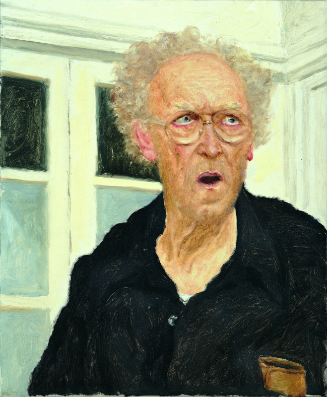 阿维格多阿利卡Self-Portrait in the Studio, 2001, oil on canvas, Collection of Gordon Gallery.tif
